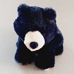 Aurora World Yellowstone Park Souvenir Black Bear Plush Stuffed Animal Toy 10"